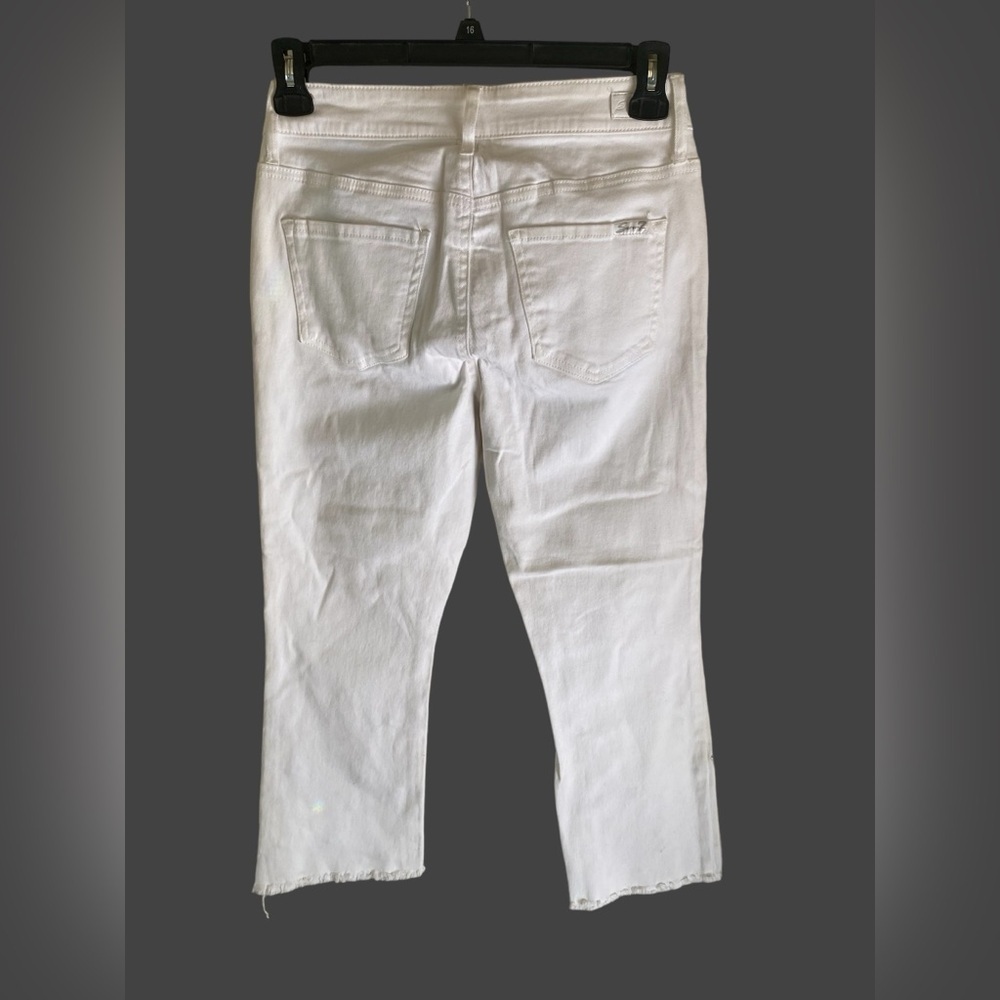 Seven7-NWT Size 6 white jeans w/ rhinestones. Be the Queen Bee! New with tags! - Picture 12 of 17